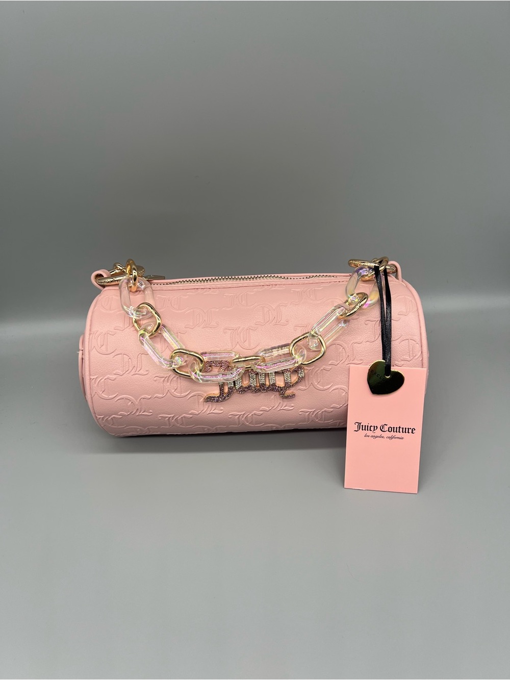 Juicy couture bling bling roll bag purse